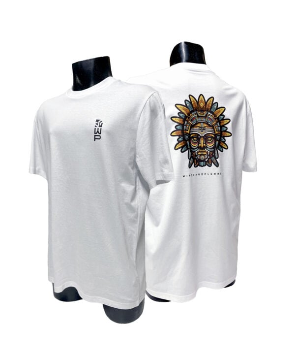 MTB INCA SUN GOD T-Shirt – Black & White - Image 2