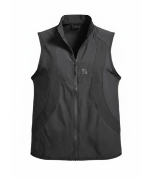 Dark Grey Mountain Bike Gilet, windproof, lightweight, packable.