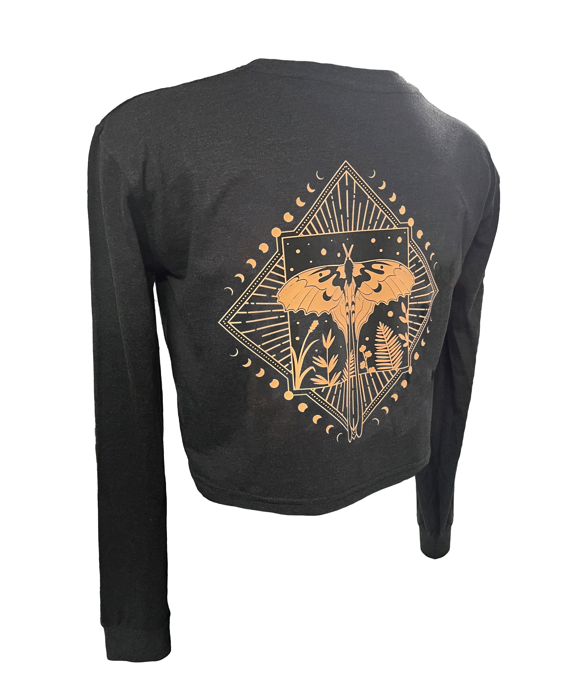 Luna Moth Woman's MTB Crop Top - Image 4