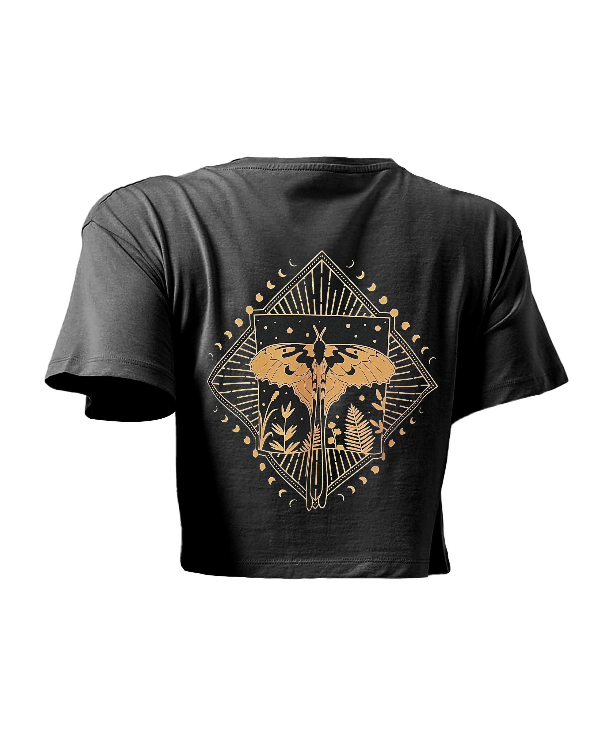 Luna Moth Woman's MTB Crop Top - Image 6
